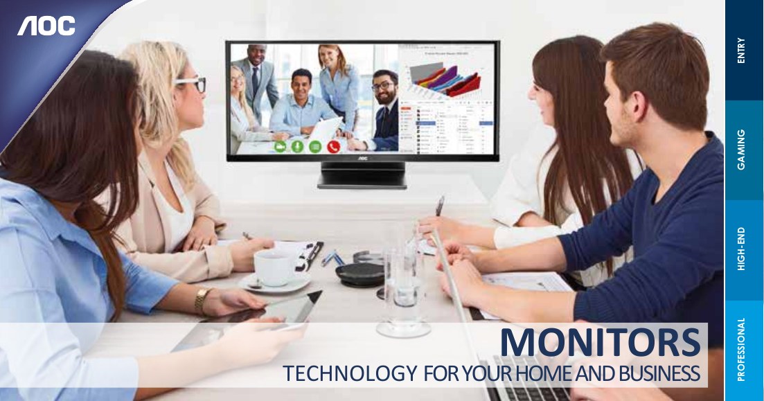 Catálogo de monitores AOC