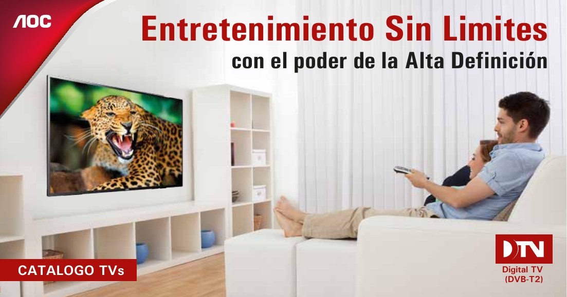 Catálogo AOC televisores