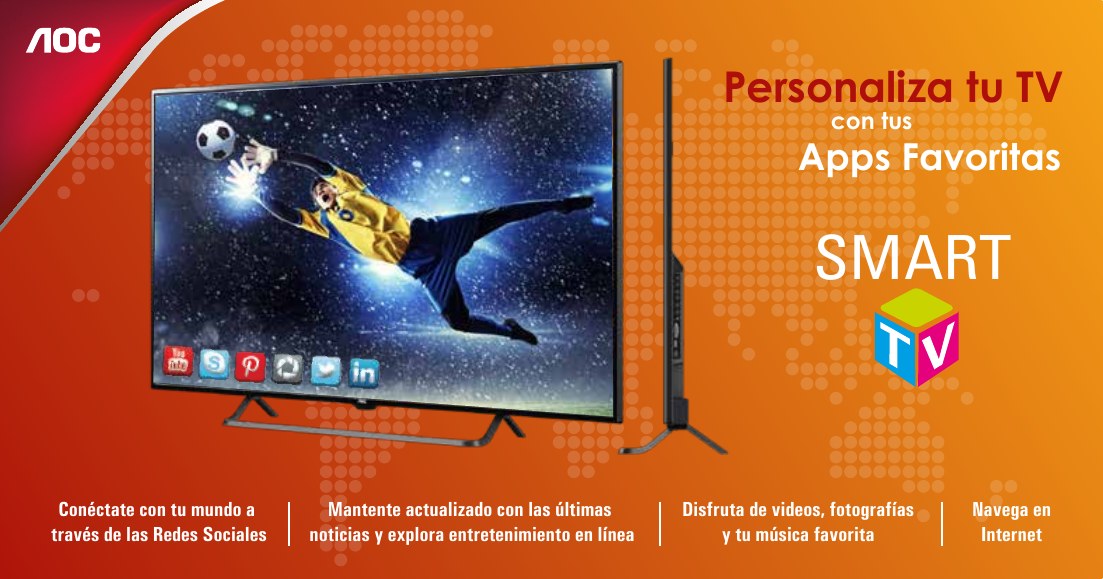 Página Smart TV AOC