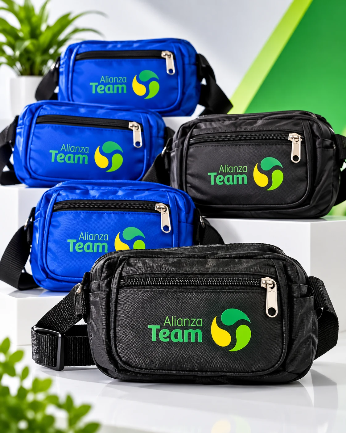 Canguros corporativos Alianza Team personalizados por DICO Studio